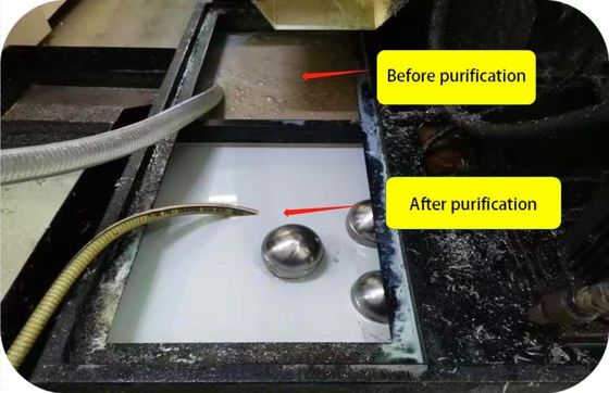 কাস্টম সিএনসি শীতল তেল বিভাজক 220V ভাসমান তেল অমেধ্য পরিষ্কার
