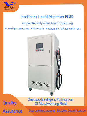 Operating temperature range minus 10 degrees Celsius to 60 degrees Celsius Coolant Fluid Dispenser Grinding Machine Purification Machine ensuring coolant management
